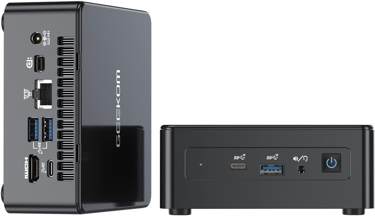 GEEKOM Mini IT8 SE NUC Desktop Computer - Mini PC with Intel Core i3-8109U, 8GB RAM, 256GB SSD, Windows 11 Pro