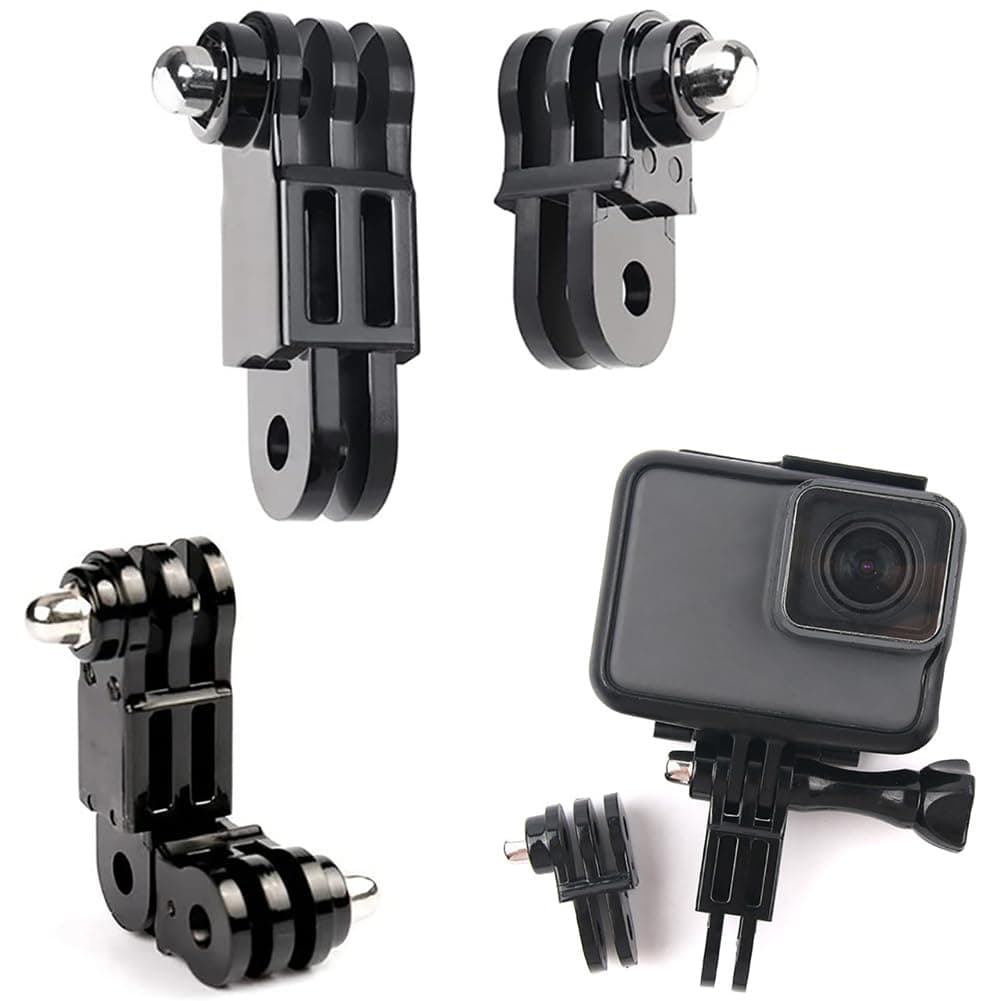 Action Cameras Same Direction Joints Straight Connection Mount Adapter Accessories Compatible With Gopro Hero DJI Osmo