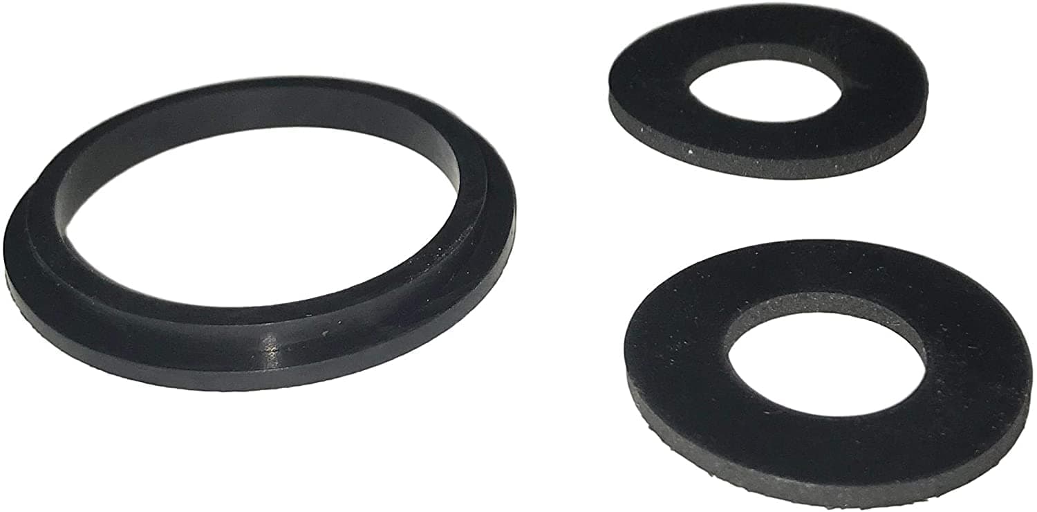 Lay Z Lazy Spa Compatible Rubber Seal Set - 3-Piece Kit with Blower A Seal, B/C Coupling Seals, O Rings - Heavy Duty OEM Replacement Hot Tub Accessories for Leak Repairs