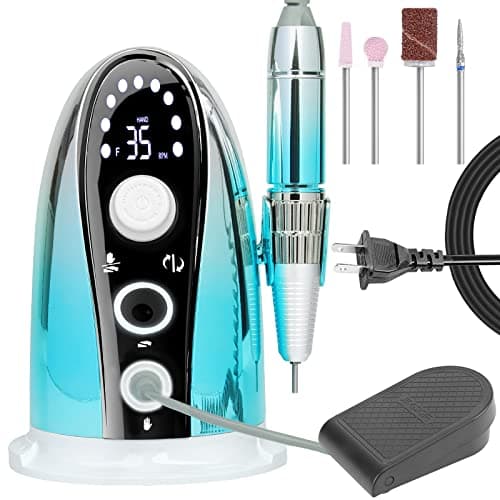 brunsonProfessional Nail Drill Machine 30000RPM, JMD-305, Aluminum, Nail Drill