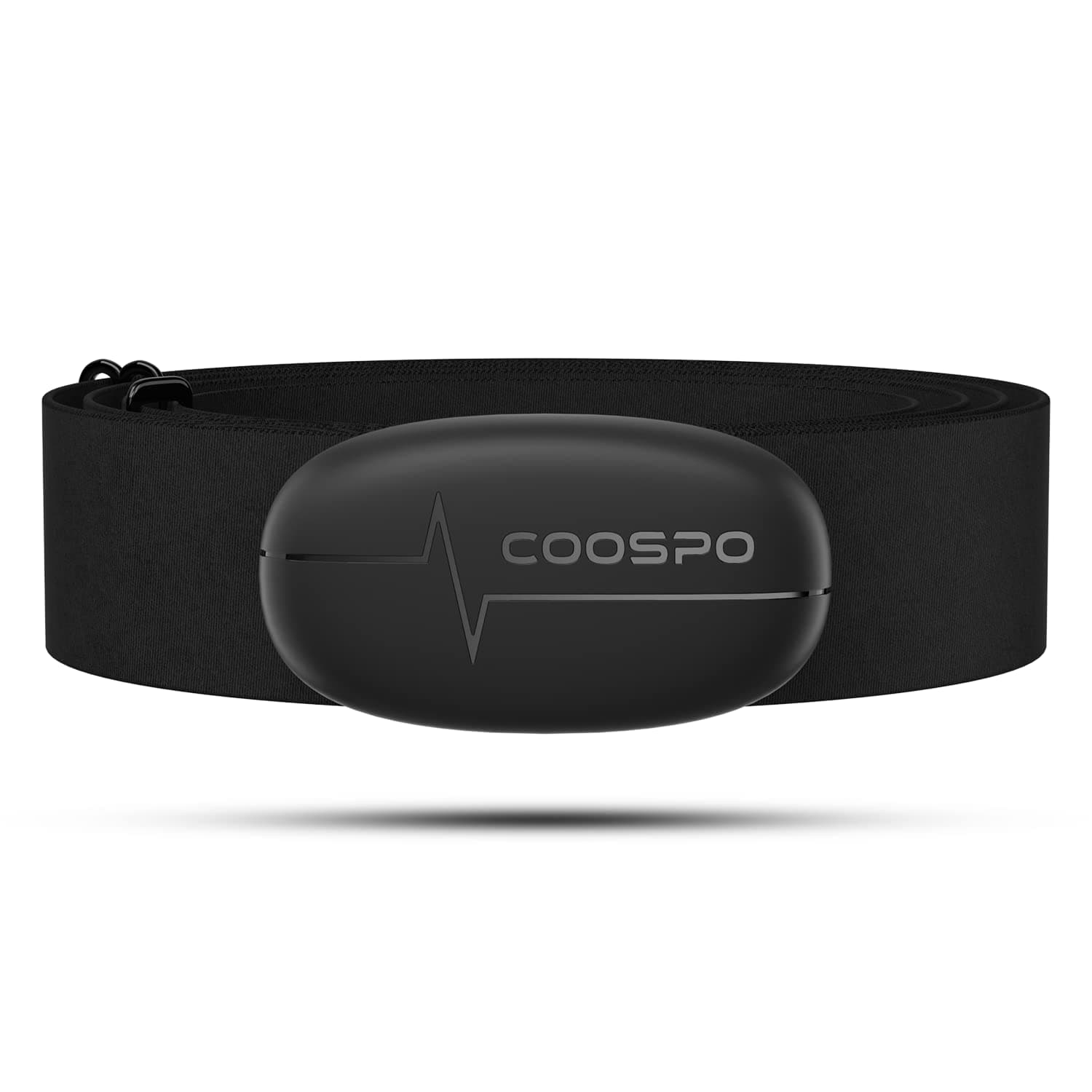 CooSpo Fitness Tracker Ant+ Heart Rate Monitor Chest Strap IP67 Waterproof with Bluetooth for Wahoo Strava Zwift
