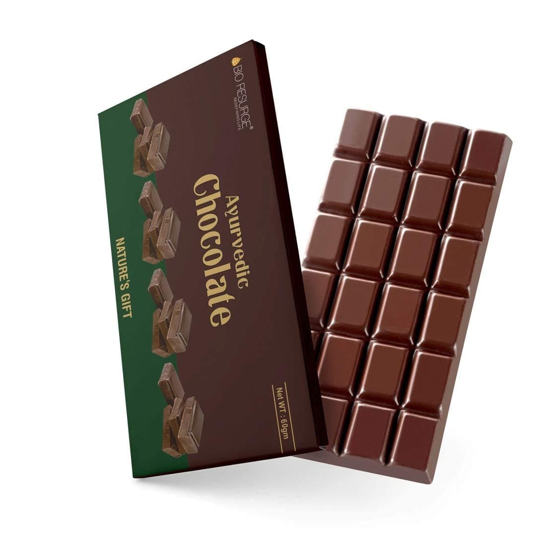 A.K. BIO RESURGE Life Sugar-Free Ayurvedic Chocolate Increasing Strength and Stamina in The Body (Pack of 2 (60 g Each))