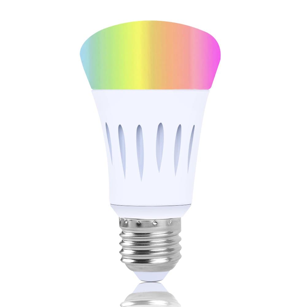 Smart Led Bulb, Work with Amazon Alexa and Google Assistant, Phone Control, Color Tunable 7W A19 Wi-Fi Smart Bulb, 60W Equivalent