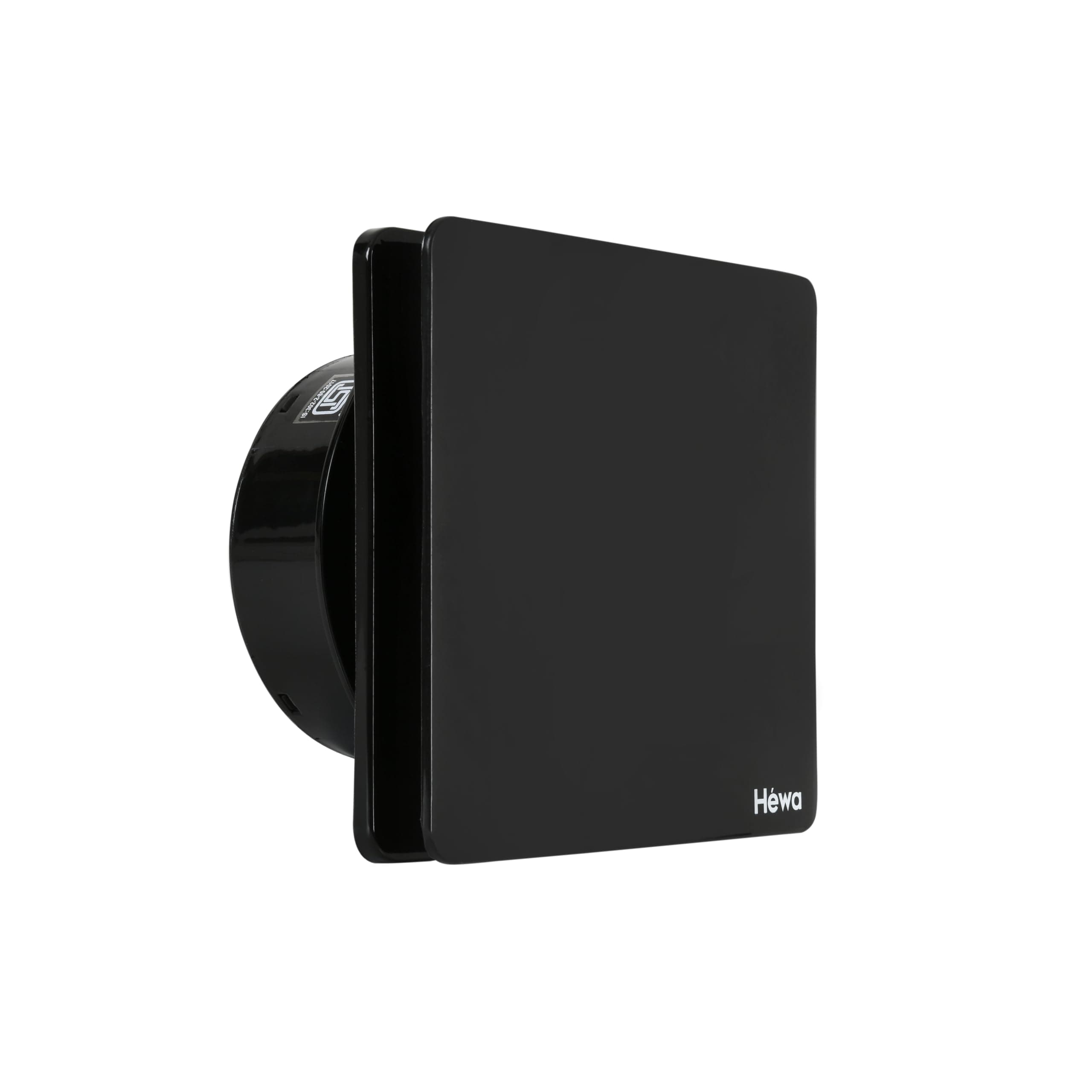 HEWA Casa 6 inch 150mm (round) High Speed Copper Exhaust fan for Bathroom Kitchen Office with Bird Guard (Black)