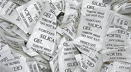 Premium Essential Supply - 100 Bags Silica Gel Desiccant 1g - Silica Gel Desiccants Silica Gel Packets of 1 Grams Each by MTOO