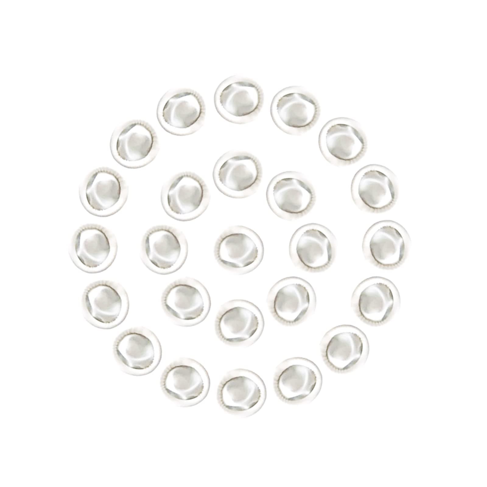 CONOVOZON Large Disposable Nitrile Finger Cots, Non-allergenic No Powder Finger Protectors， Suitable for Beauty, Manicure, Massage,Electronic Repair 100 pcs(White)