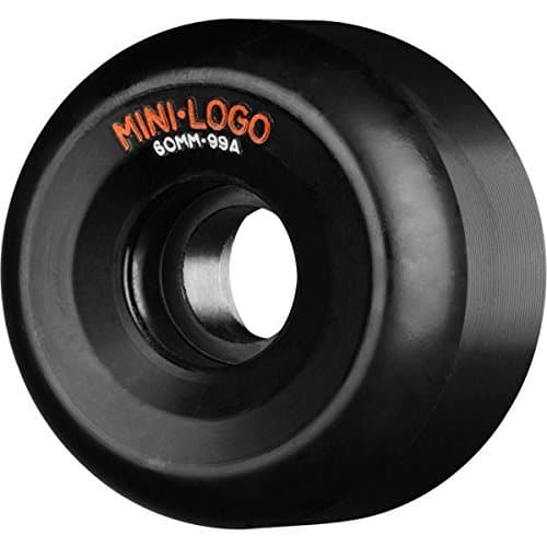 Mini Logo A-Cut Hybrid Black Skateboard Wheels - 60mm 99a (Set of 4)