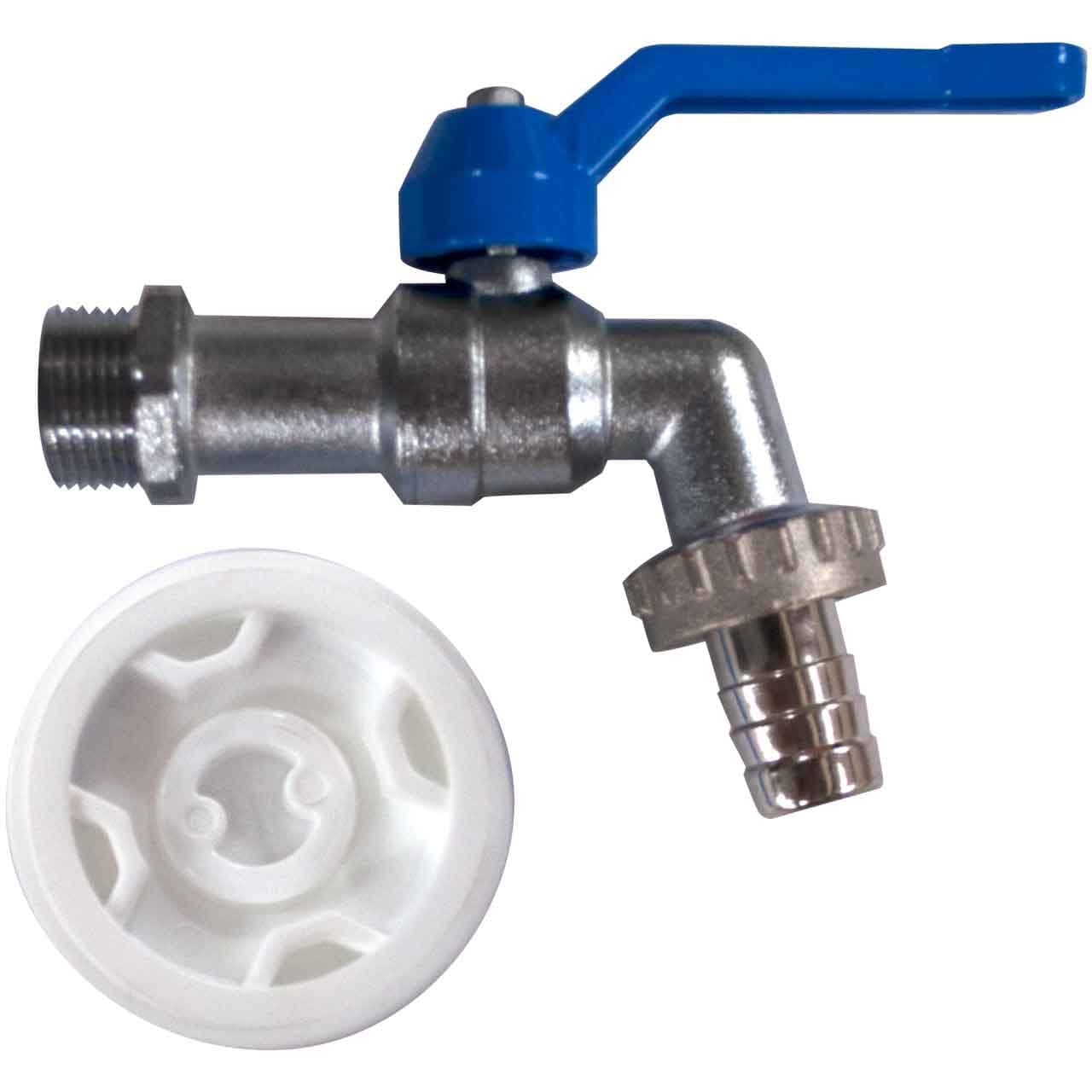 Walter 53L208 Spout, 3/4" NPT, for 200L Metal Drum