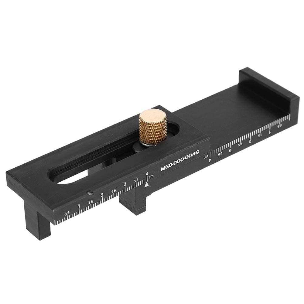 Woodworking Gaps Gauge, Aluminum Saw Seam Gauge Gaps Slots Adjuster 5-40mm, Tenon Groove Spacing Feeler Ruler Depth Measuring Sawtooth Ruler T2