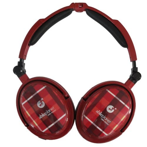 Able Planet XNC237R Extreme Foldable ANC Headphones (Red)