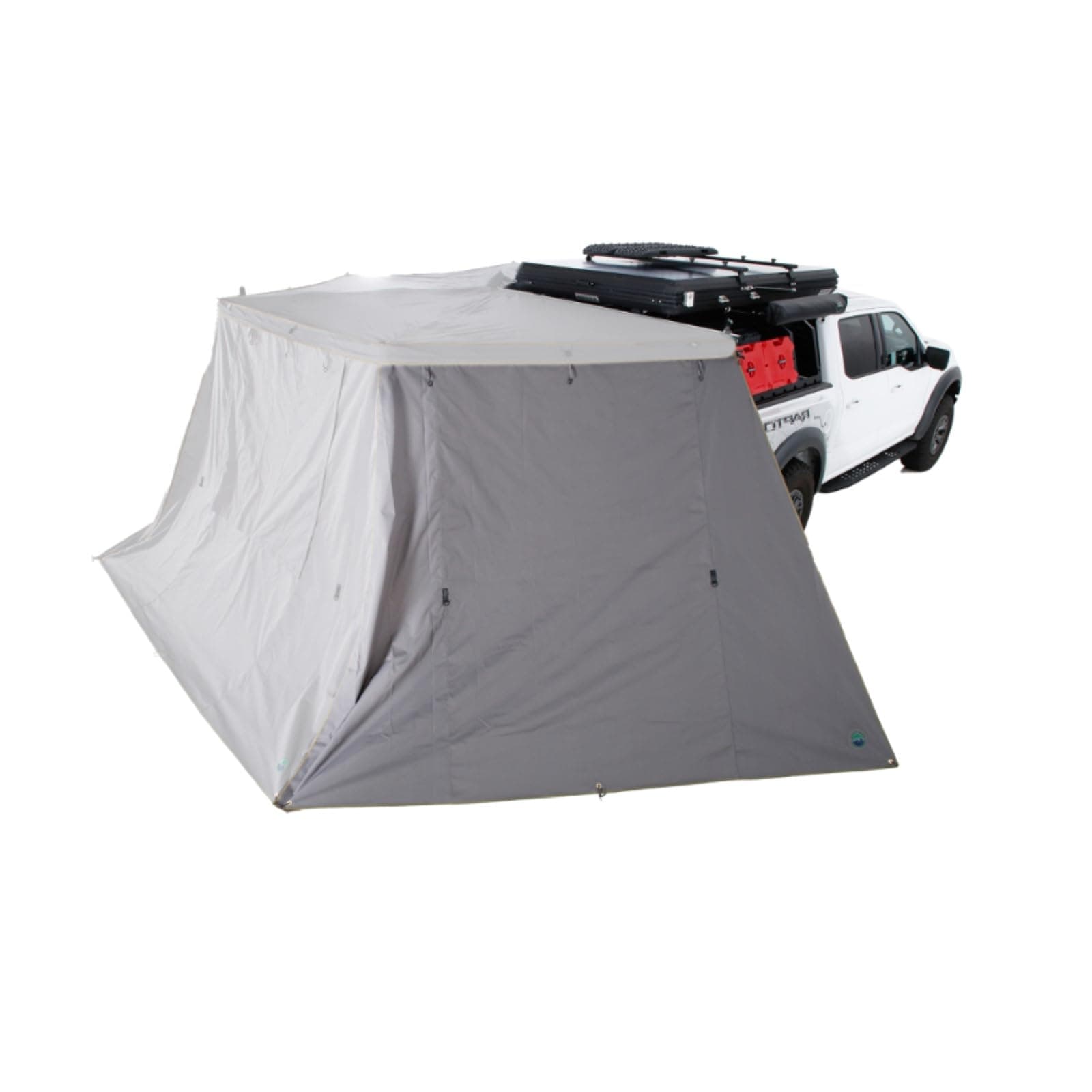 Overland Vehicle Systems HD Nomadic 270 Drivers Side Awning Wall 3 | Dark Grey | Awning Sold Separately | 18119909