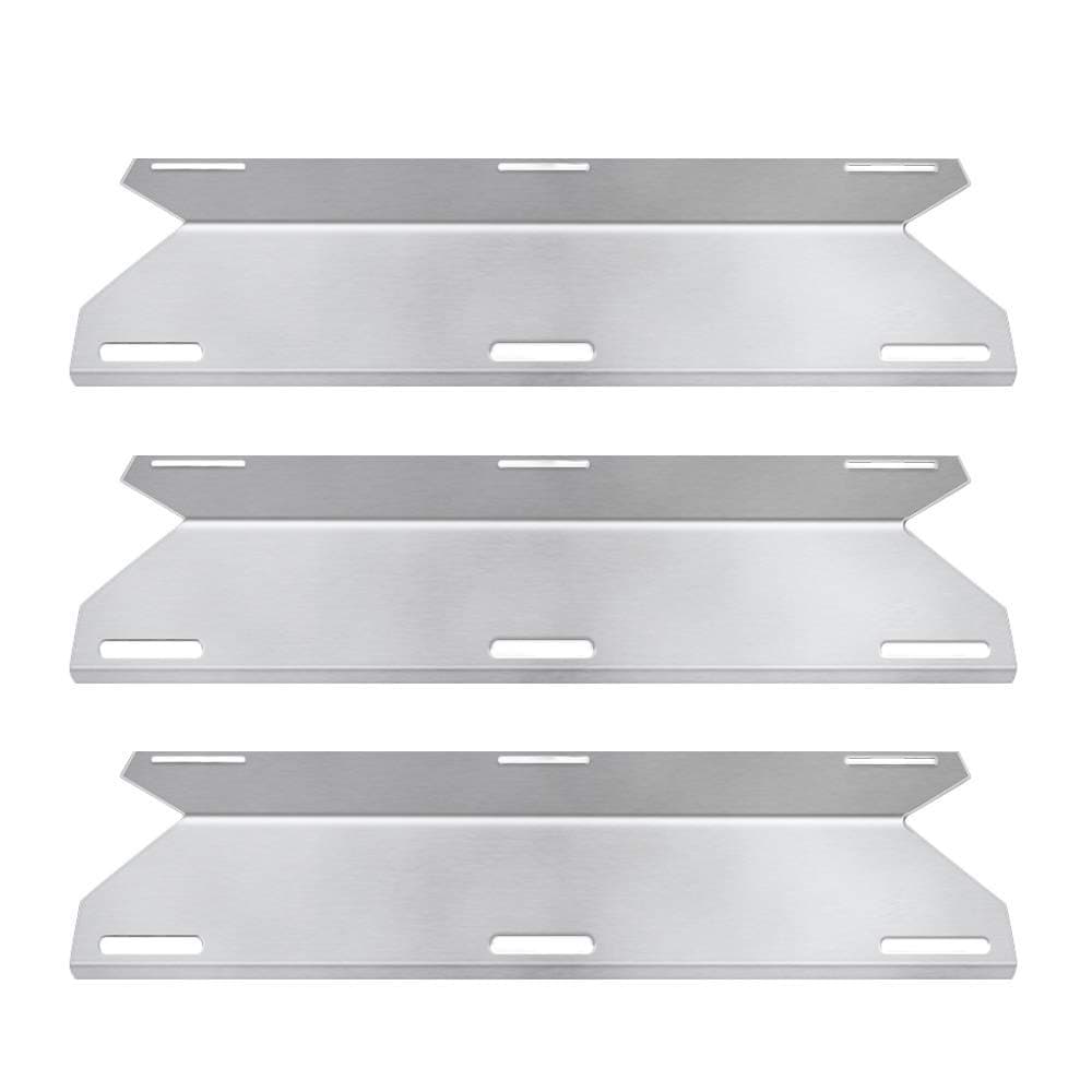 SH1231 (3-Pack) Stainless Steel Heat Plate Tent for Costco Jenn-air, Sterling Forge, Glen Canyon, Kirkland, Nexgrill Gas Grill Models