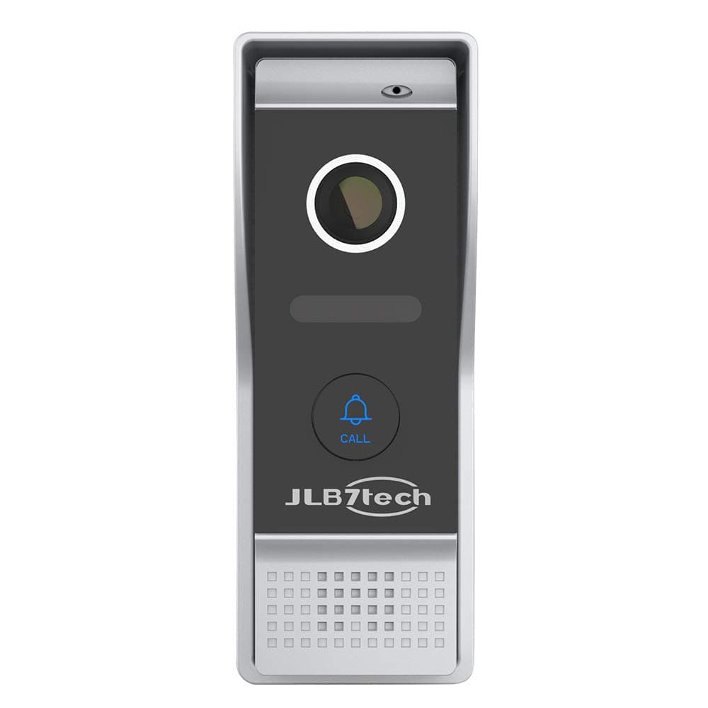 (Don't Work with Wi-Fi) JLB7TECH Wired Video Door Phone Intercom System Single Out Doorbell Camera Work with LB94338H2 Monitor and Video Doorbell Intercom System