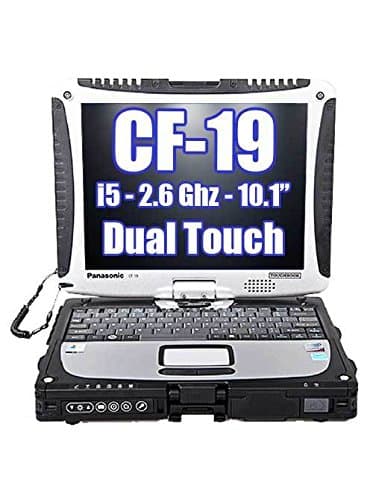 Toughbook PANASONIC CF-19 MK6 i5-3320M 2.6GHz XGA Touch, 320GB Hard Drive, 4GB Ram, Windows 7 Pro