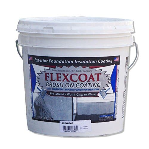 STYRO Industries 2 Gal. Foundation Grey FlexCoat Brush On Foundation Coating Misc.
