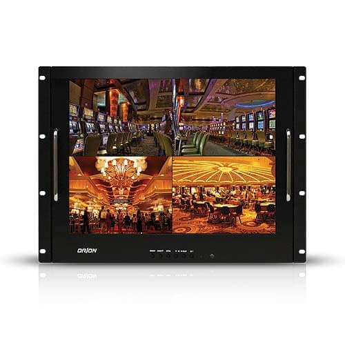 Orion Images Corp 15RCR 15-Inch Rack Mount Ready LCD Monitor (Black)