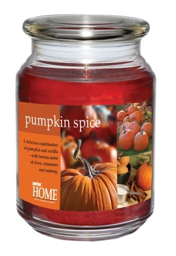Empire Pumpkin Spice 20 Ounce Mottled Wax Candle