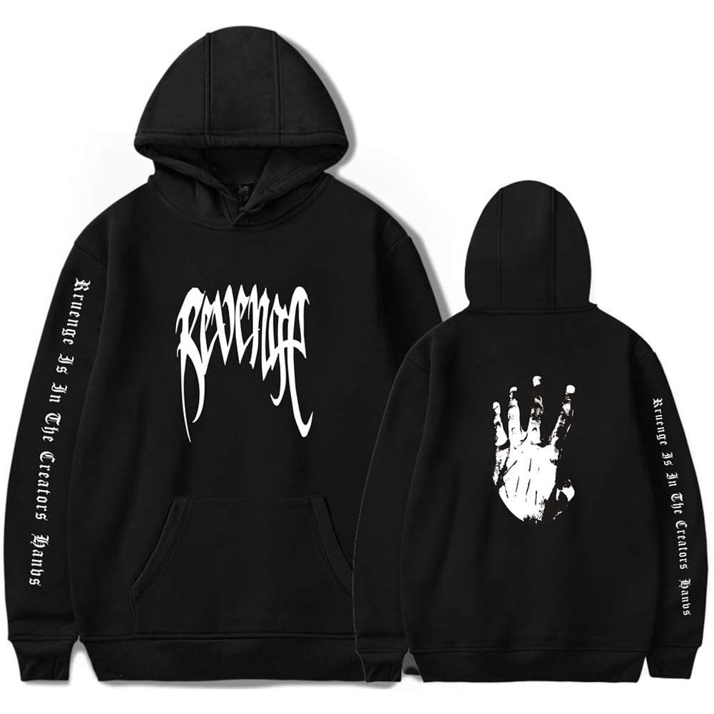 singslife Fashion Xxxtentacion Hoodie Sweatshirt Rip Xxxtentacion Hip Hop Rapper Hoodies Revenge Man Clothing