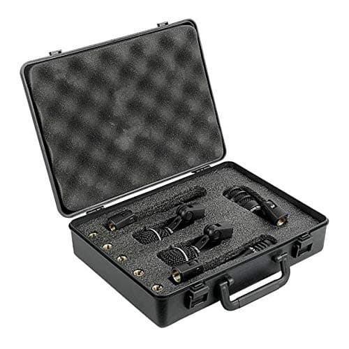 Professional Audio Instrument Microphone Kit with Case