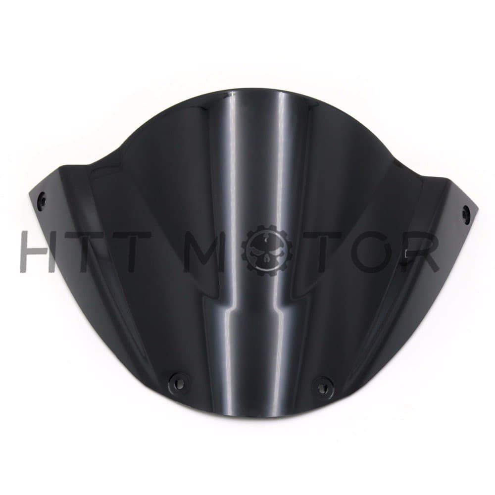 SMT-Windshield WindScreen Compatible With Ducati Monster 696 2008 2009 2010 2011 2012-2014 Black [B074V39YYR]