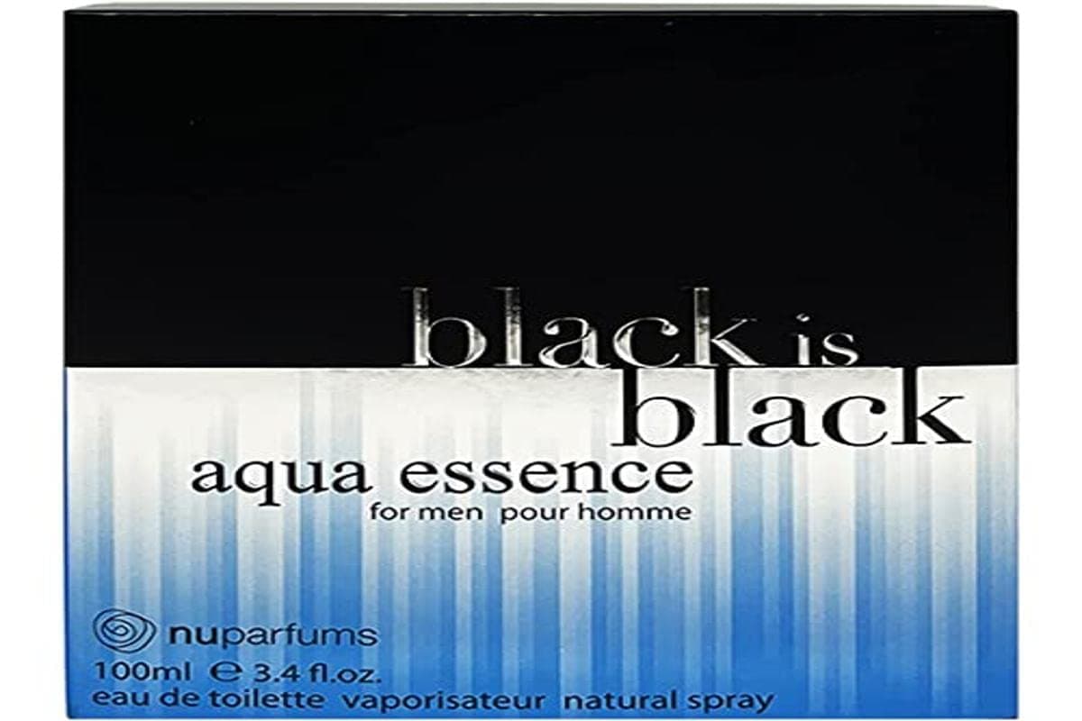 Nuparfums Black is Black Aqua Essence For Men 3.4 oz EDT Spray