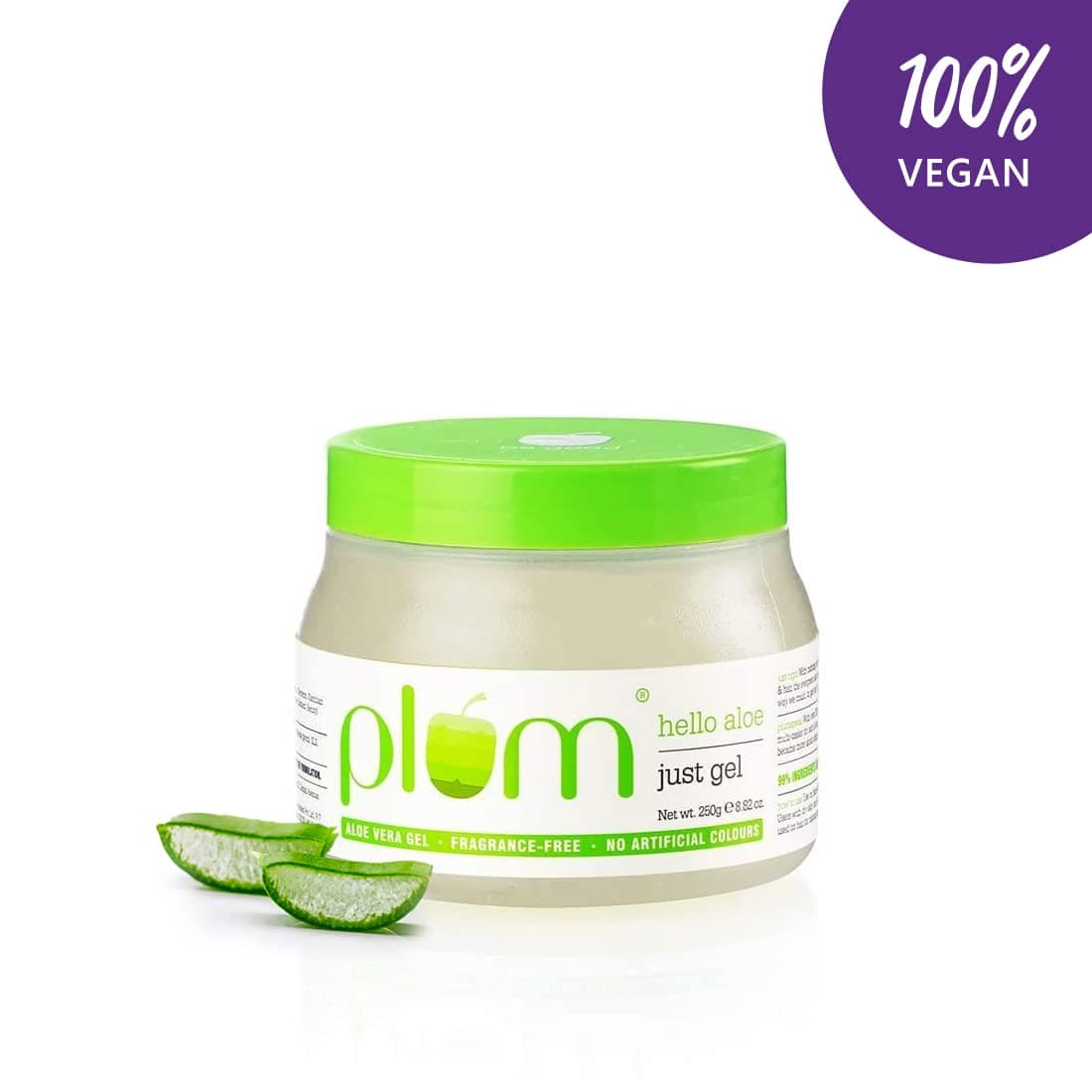 Plum Hello Aloe Just Gel | For All Skin & Hair Types | 99% Natural