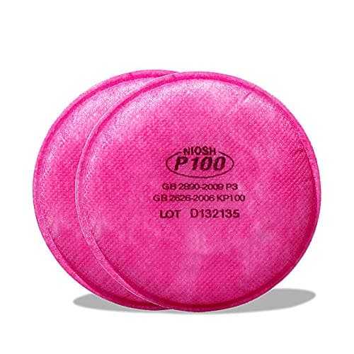 Particulate Filter Compatible with 2097, Installed for 6000 7000 FF-4 Filter Retainer Use, 4.3 Inch, 2 PCS