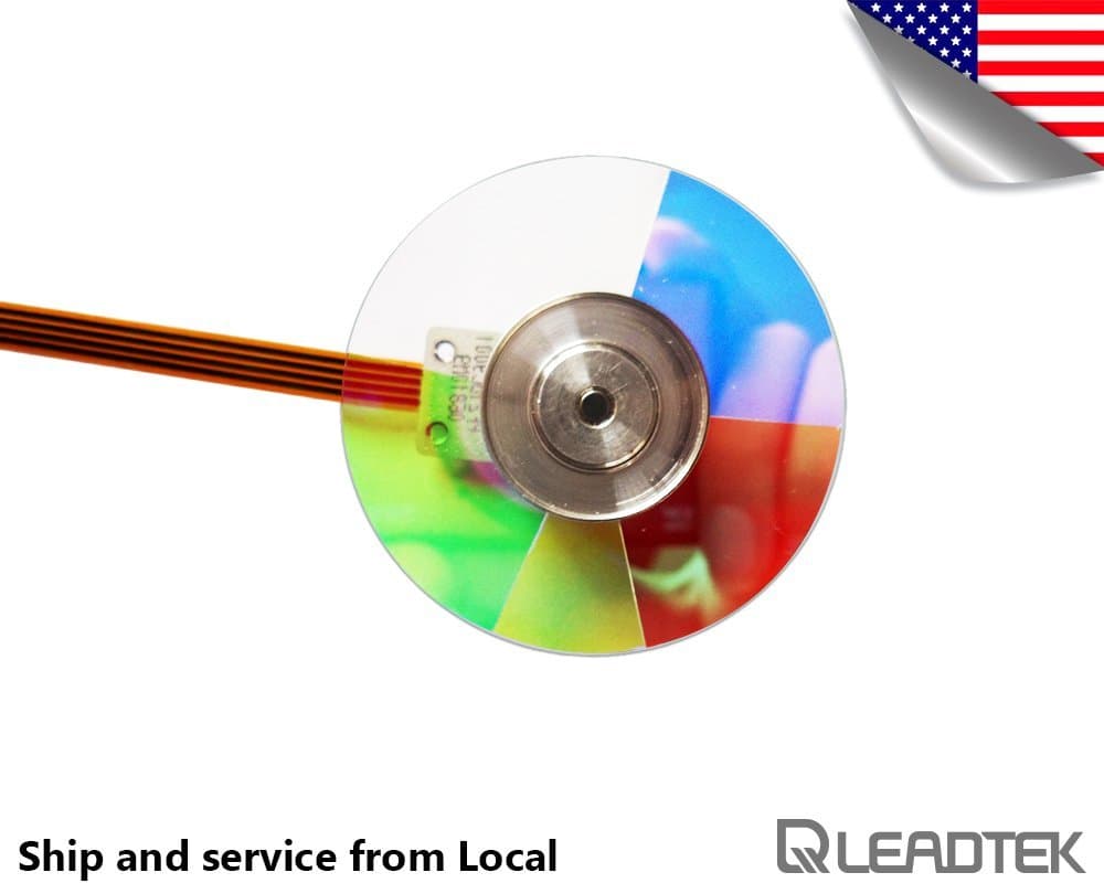 DLP Projector Replacement Color Wheel For 3M AD40X, Compatible with 3M* AD40X; CD20X; AD50X; DX70; SCP717; SCP740; BENQ* PB8250; PB8255; PB8258; MP724; MP727; SP820; 830; 831; PB8256; PB8265; PB8260