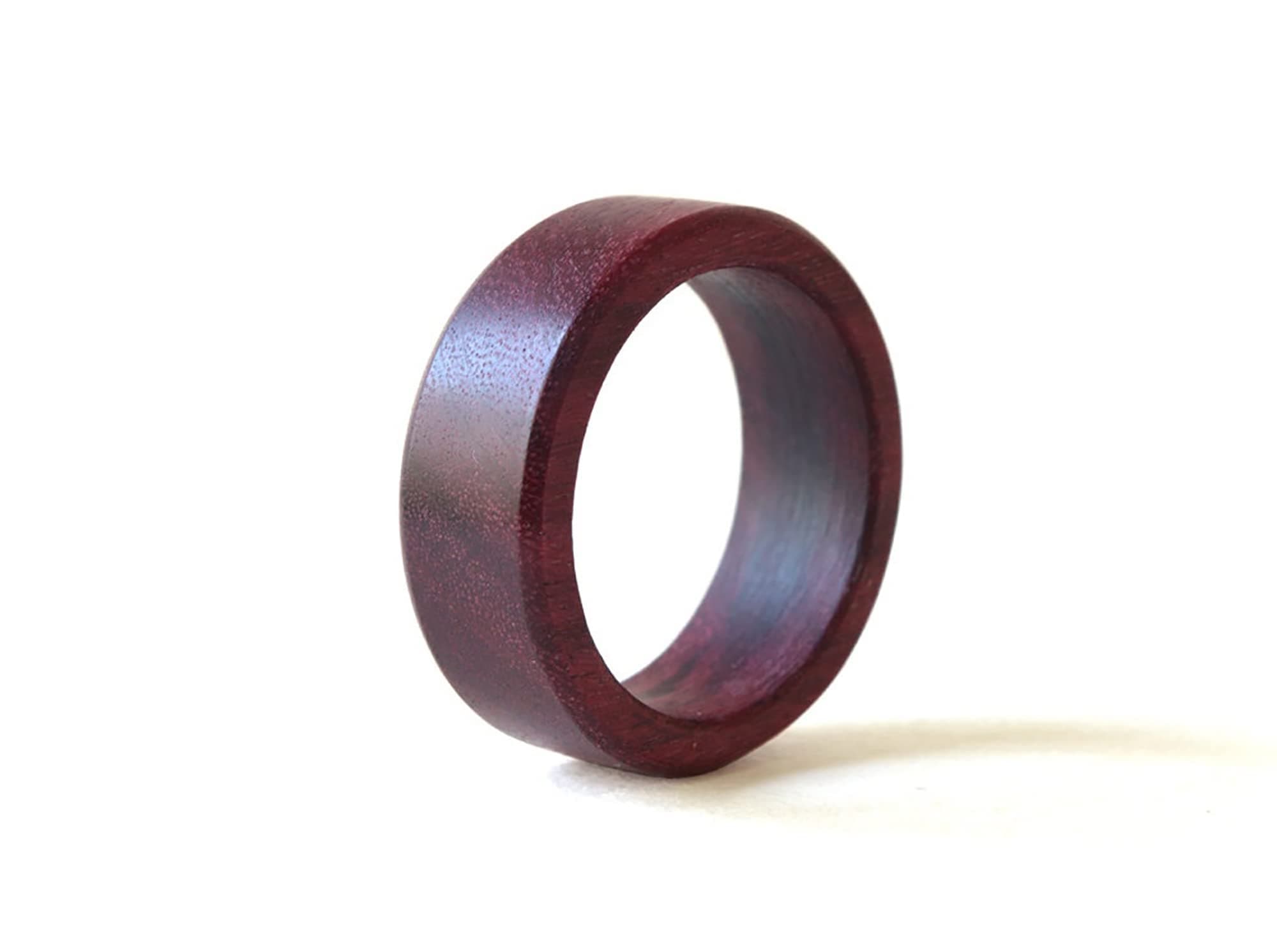 Wooden ring, promise rings for couples, engraved ring, wood ring, mens ring, personalized ring, wedding ring