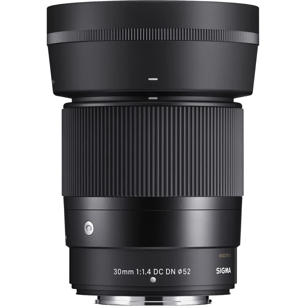 30mm f/1.4 DC DN Contemporary Lens for FUJIFILM X Mount Mirrorless Cameras(APS-C Format) (Black)