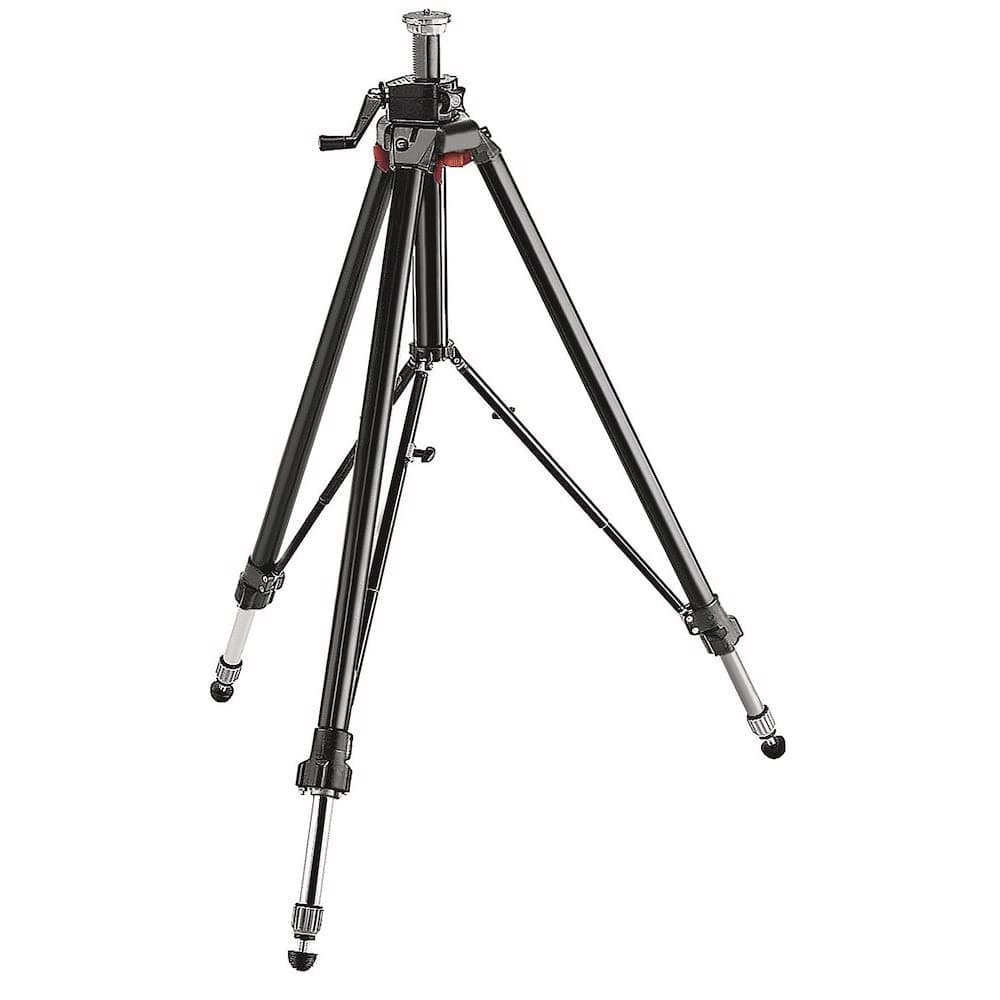 Manfrotto 058B Triaut Camera Tripod (Black)