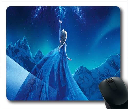 wskshop Anime Mouse Pad, New Design Cool Queen Froze Mouse Pad Rectangle Mousepads