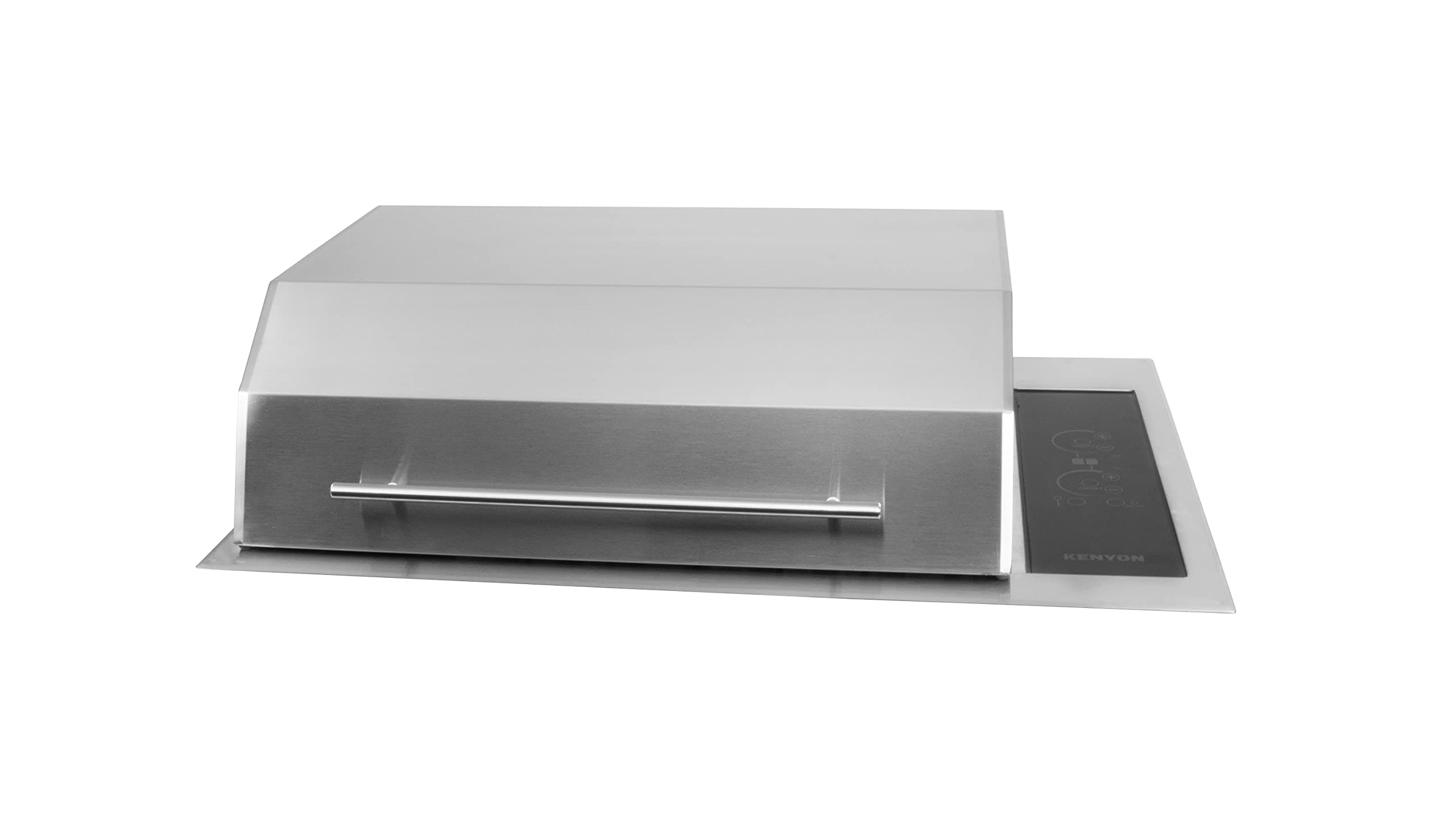 Kenyon B70421WH Texan with Standard Control Electric Grill, Stainless Steel