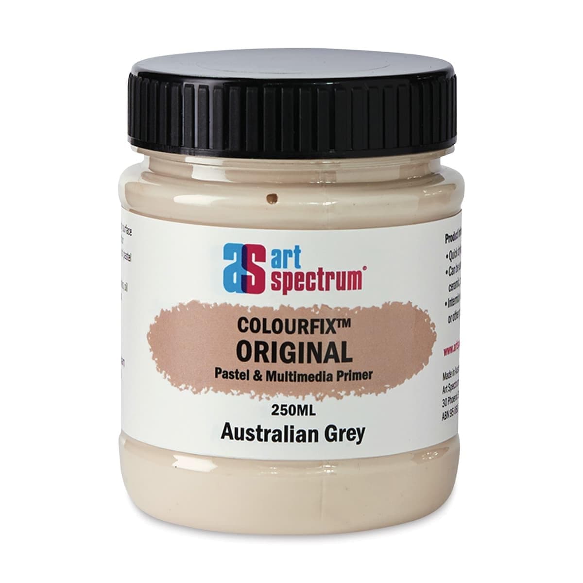 Art Spectrum Colourfix Sanded Pastel Ground - Australian Grey 250ml Jar