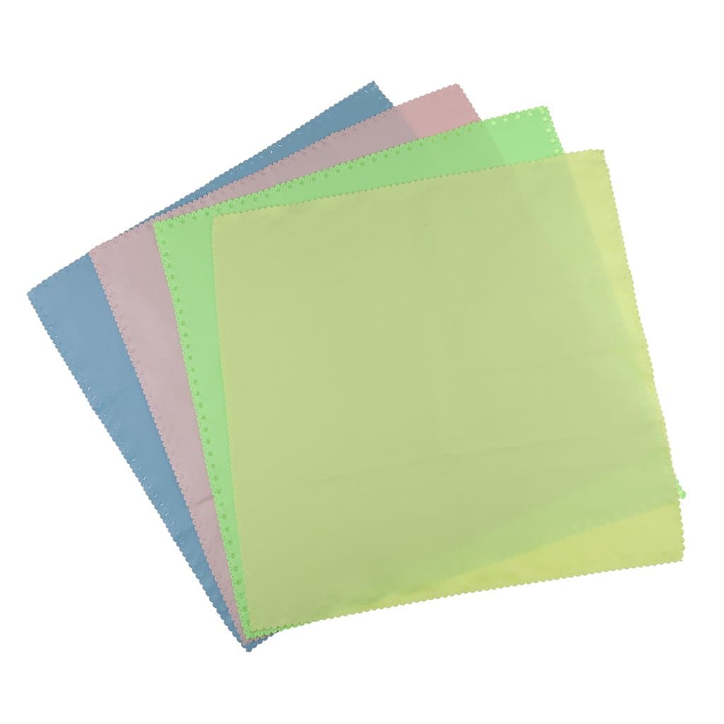 C2K 4X Phone TV Screen Camera Lens Glasses Cleaner Cleaning Cloth Square 16x16