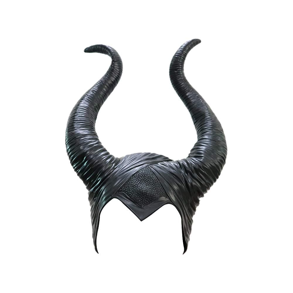 Maleficent Horns Headband Cosplay Black, Evil Maleficent Headpiece Ornament, Woman Fancy Dress Halloween Maleficent Costumes for Adults & Kids