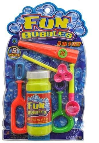 JA-RU - Fun Bubbles Kit - 6 Pieces