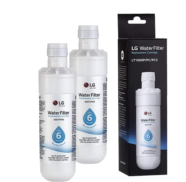 Replacement for LG Water Cap LT1000P/PC/PCS, ADQ74793501, （2 Pack）