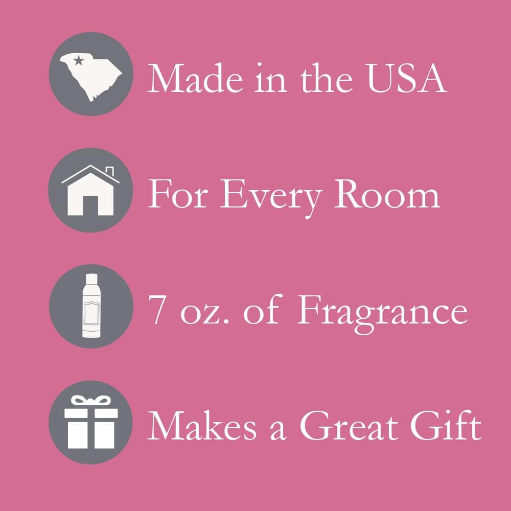 Greenleaf Gifts Indigo Suede Scented Room Air Freshener Spray | Non-Aerosol 7 oz Spray | Scented Air Freshener for Home | Home Fragrance for Bedroom & Bathroom, clear