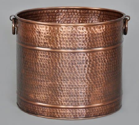 Solid Copper Planter 13.25" Diameter x 12" Height by Excellent Accents