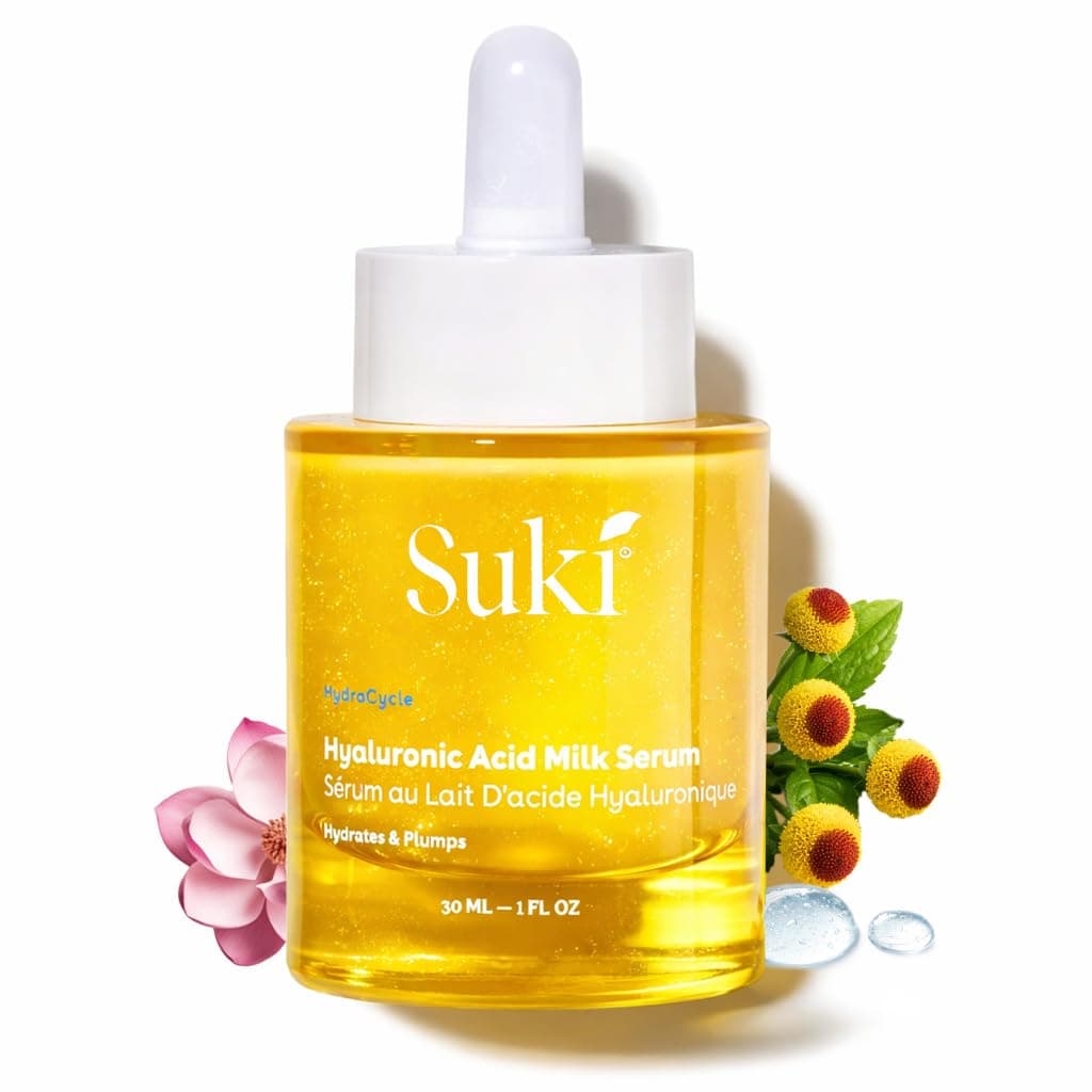 Hyaluronic Acid Milk Serum, Anti Aging Face Serum Improves Skin Texture and Hydrates Skin, 1 Fl Oz