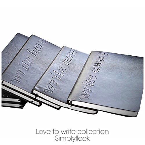 Perfect Value Set of 3 Notebook Journals - daily, weekly view, notes & to do list sections. Beautifully presented personal organizer & undated planner diary. 1 blank & 1 lined journal. Great gift