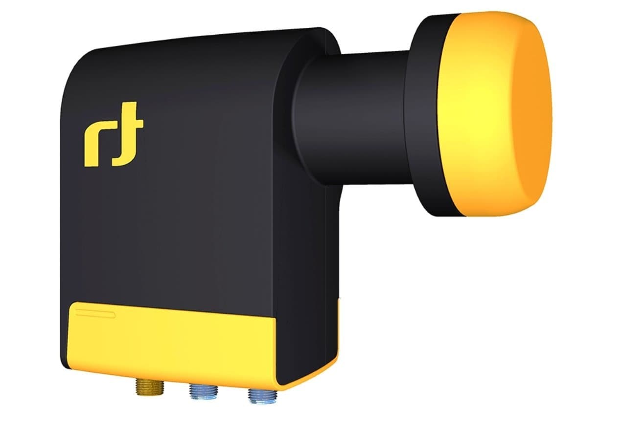 Inverto Idlb-Qudl42–UNI2L-OPP Unicable Quad LNB (40 MM 2–Legacy, No Chip, Black)