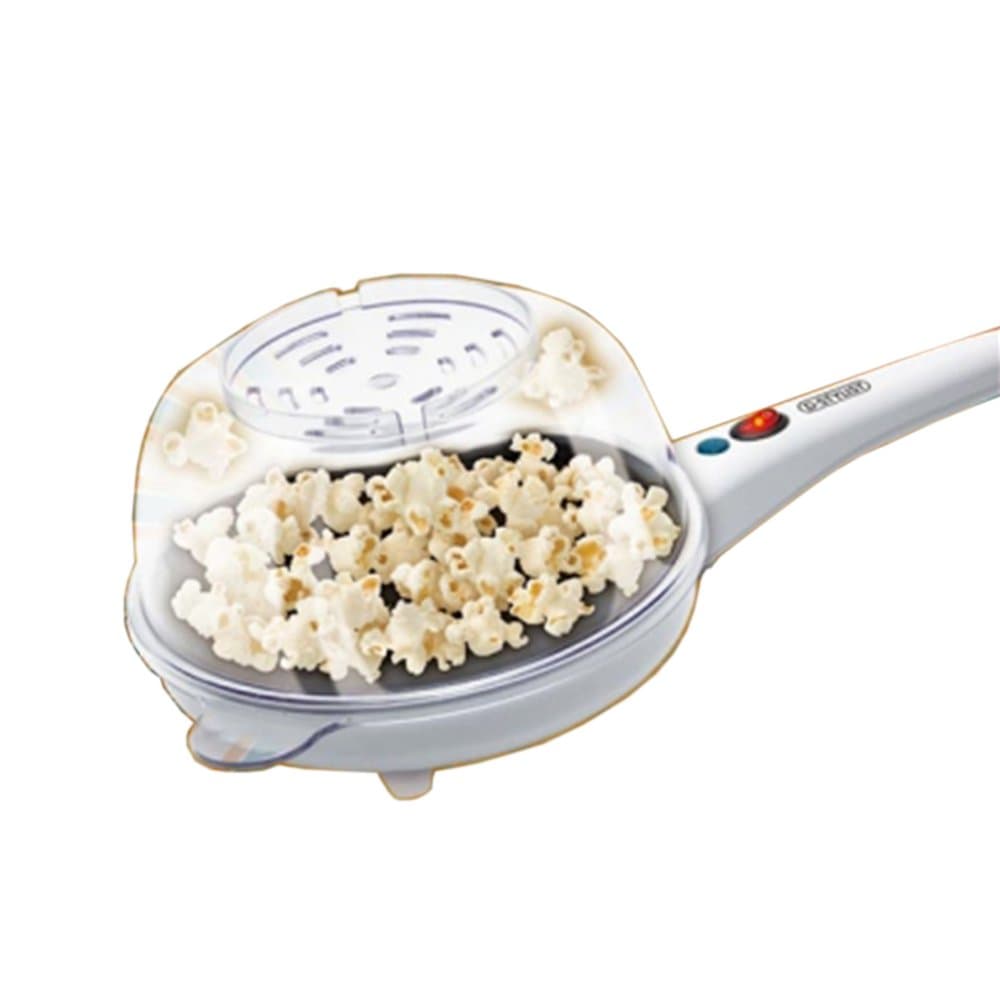 Japan POSTEC 4589917670583 D-Stylist Handy Popcorn Maker, Clear
