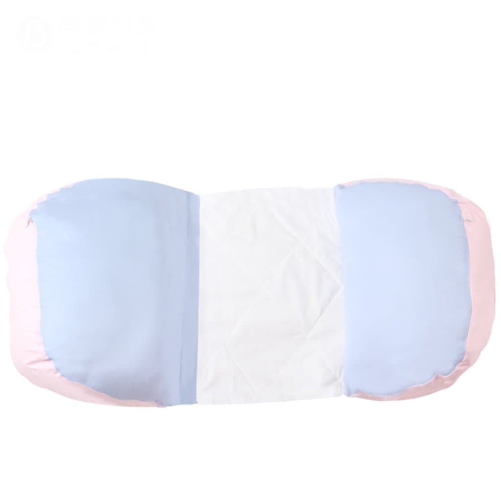 Pregnant women pillow Protect the waist Side sleep pillow Multifunction Head restraint U-shaped waist pillow Care abdomen Correct the fetal position Pad feet Breastfeeding pillow Patient repair 100% cotton Multi-color optional