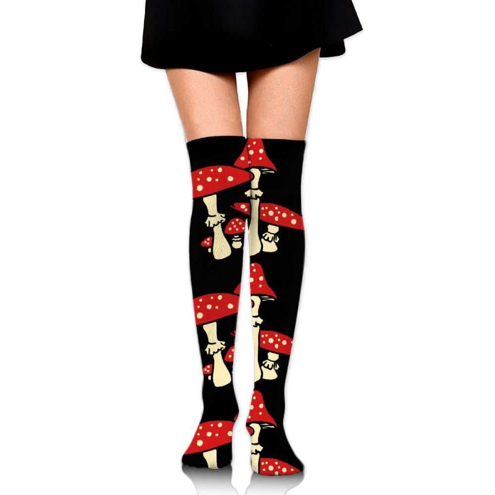 Amanita Muscaria Stockings Long Tube Socks