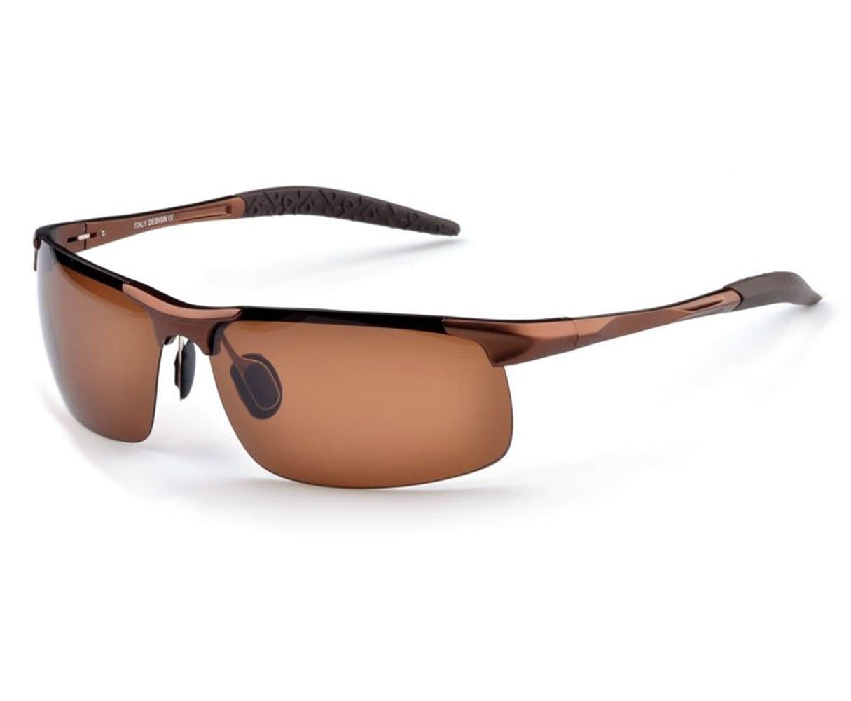 New Fashion Driving Polarized Sunglasses for Men Unbreakable-metal Frame