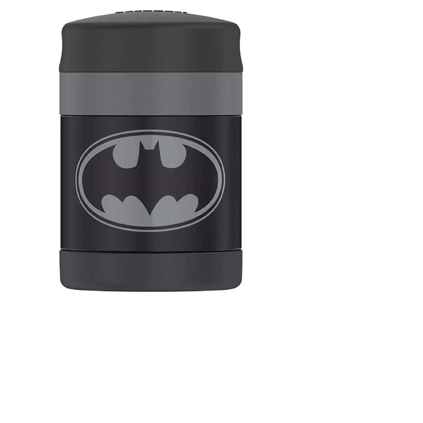 Batman 10oz Funtainer Food Jar - Black
