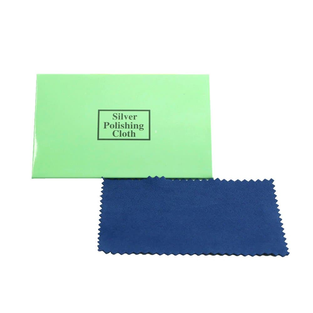 Microfiber Individually Packed Premium Jewelry Cleaning Cloth, Polishing Cloth for Silver, Gold, Brass & Most other Metals - 10 Pack