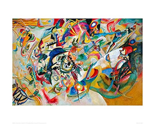 Kandinsky Composition VII 1913 40 x 50 cm 16 x 20 inch Fine Art Print